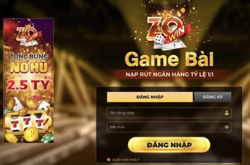 Zowin hỗ trợ nhiều hình thức nạp tiền