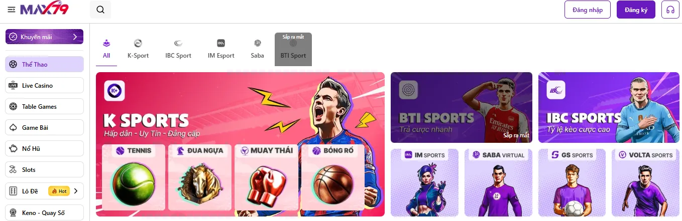 Max79 là nhà cái có nền tảng cá cược thể thao ứng dụng công nghệ hiện đại 1 Max79 nhà cái hàng đầu về cá cược thao