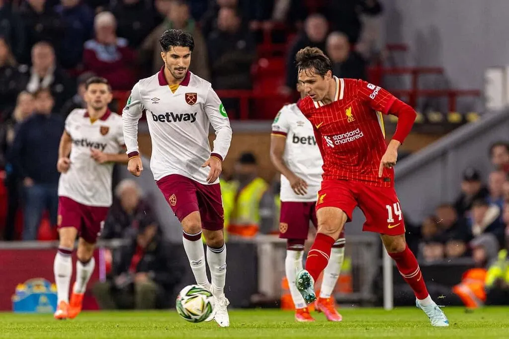 Soi kèo West Ham vs Liverpool 21h05, 30/11/2025 Ngoại Hạng Anh 3 Soi kèo West Ham vs Liverpool - Soi kèo bóng đá